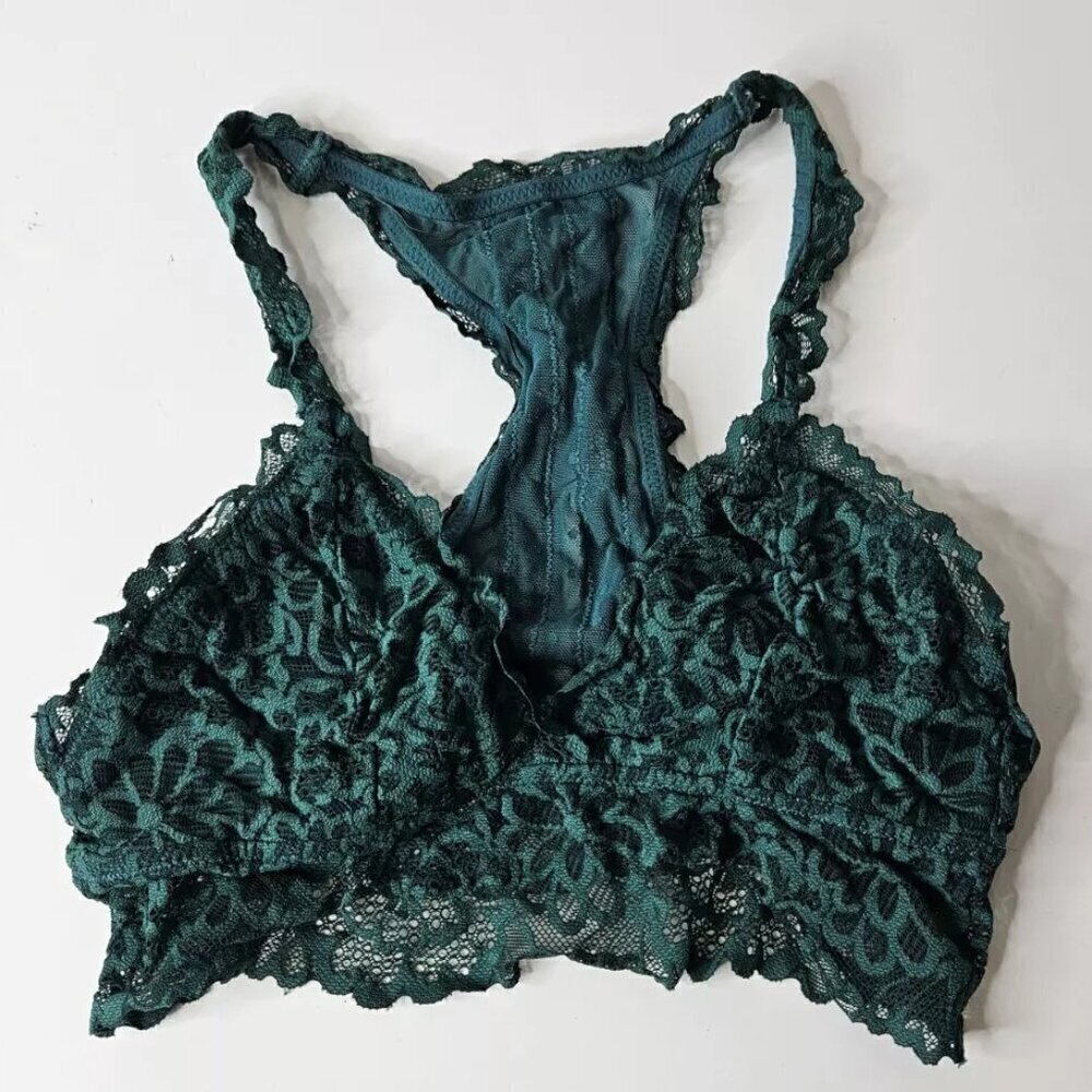 Lot Of Bralettes Green SO Bralette And Orange Aerie Bralette Size Small